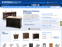 Tablet Screenshot of modernbathroom.com